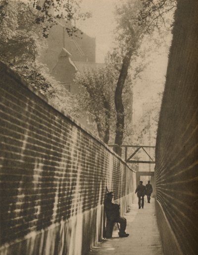 In Lansdowne Passage, Where a Highwayman Once Galloped for His Life, c. 1935 by Taylor