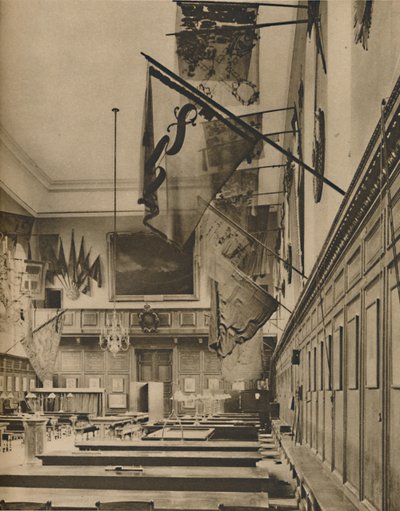 Where the Pensioners Dine Under Colours Gloriously Tattered, c1935 by Taylor