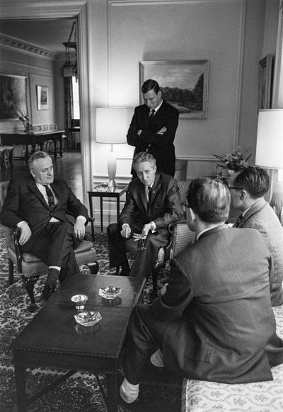 Alaska State legislators in meetings in the state capitol of Juneau, Alaska by Ted Spiegel