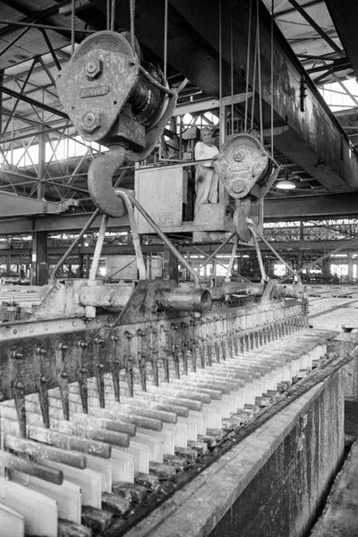 Phelps Dodge Smelter Douglas Arizona, smelting copper from Phelps Dodge copper mine by Ted Spiegel
