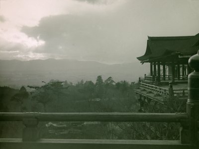 Kiyomizu-dera Temple in Kyoto, circa 1900 - 1915 by Teijiro Takagi