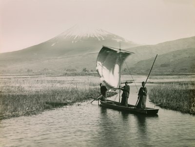 Mount Fuji Seen from Tokaido, circa 1900 - 1915 by Teijiro Takagi