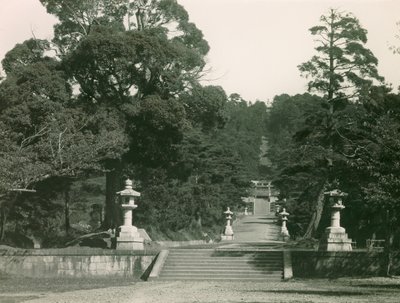 Stone Staircase Leading to Hideyoshi Toyotomi