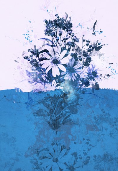 Blue Bouquet by Teis Albers