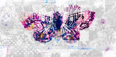 Butterfly Silhouette by Teis Albers