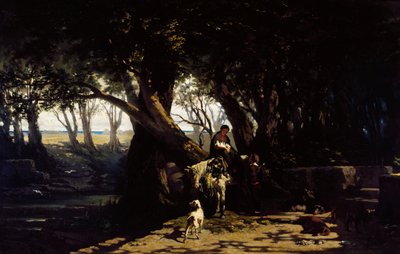 Ardenza or Olive Grove in Antignano by Telemaco Signorini