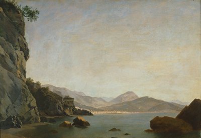 View of the Gulf of Salerno by Teodoro Duclere