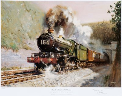 South Wales Pullman, c.1971 by Terence Cuneo