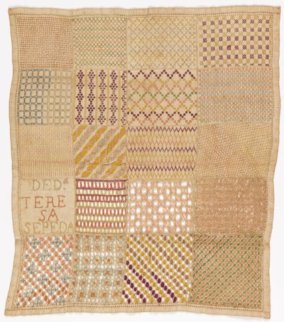 Sampler by Teresa Sepeda