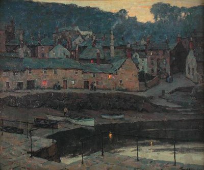 Evening, Mousehole, Cornwall by Terrick Williams