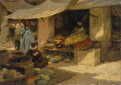 Fruit Market, Tangier by Terrick Williams