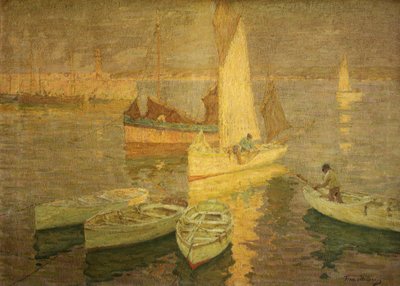 Sunset Glow, St Ives, c.1925 by Terrick Williams