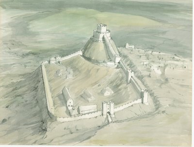 Launceston Castle, Weston Road, Launceston, Cornwall by Terry Ball