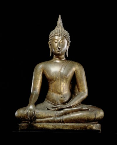Buddha at the Moment of Victory, Sukhothai style by Thai School