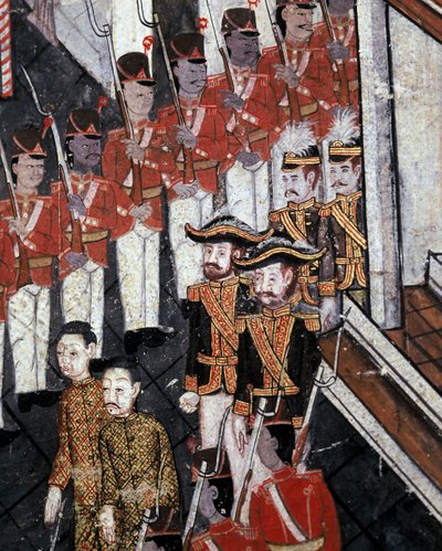 Foreign Ambassadors Arriving in Bangkok by Thai School