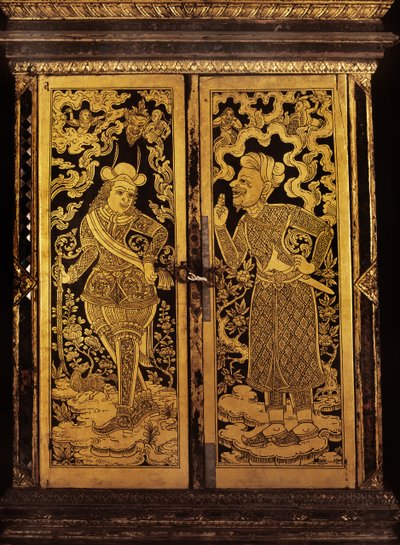 Manuscript Cabinet, Reign of Rama III (1787-1851) by Thai School