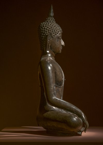 Maravijaya Buddha. Thailand. Second half of the 15th century. Carving by Thai School