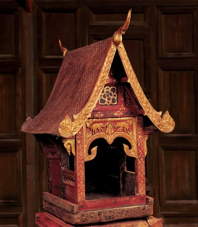 Model of a Lanna temple by Thai School