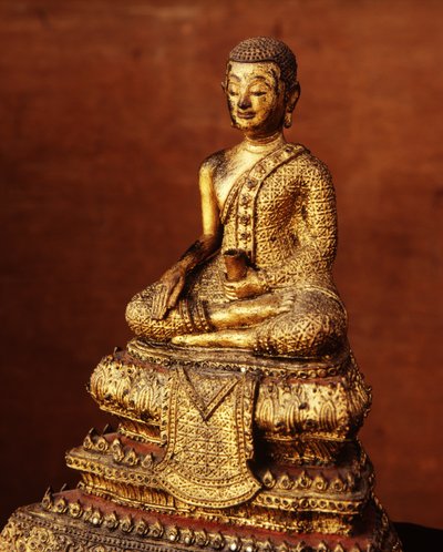Monk image from the early 19th century by Thai School