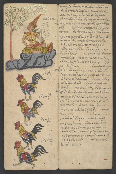 Animals from the Zodiac, from Phrommachat by Thai School