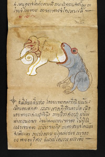 Frog eating an elephant, from 