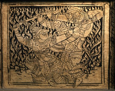 An Episode in the Ramayana by Thai School