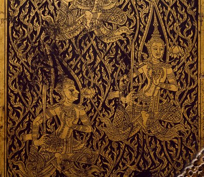 Wardrobe for Sutra, Detail by Thai School