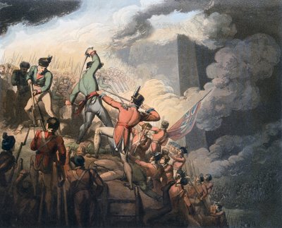 Battle of Badajoz, Spain, 6th April 1812 by Thales Fielding