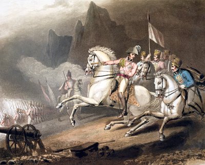 Battle of the Pyrenees, Spain, 28th July 1813 by Thales Fielding