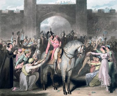 Capture of Toulouse, France, 10th April 1814 by Thales Fielding