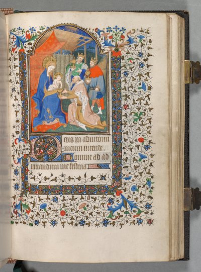 Book of Hours Use of Paris: Fol. 67r, Adoration of the Magi by The Bedford Master