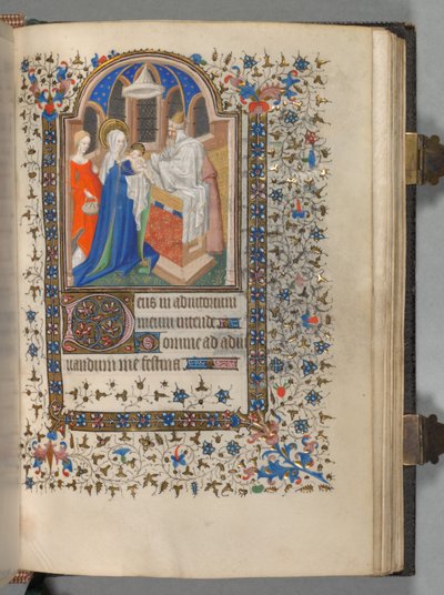 Book of Hours Use of Paris: Presentation at the Temple by The Bedford Master
