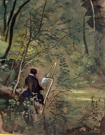 Hestercombe Woods, Somerset by The Rev. John Eagles