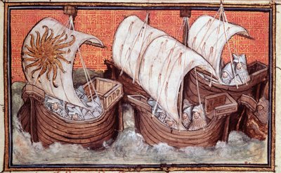 The Fleet of Richard II departs from Ireland, Histoire du Roy d