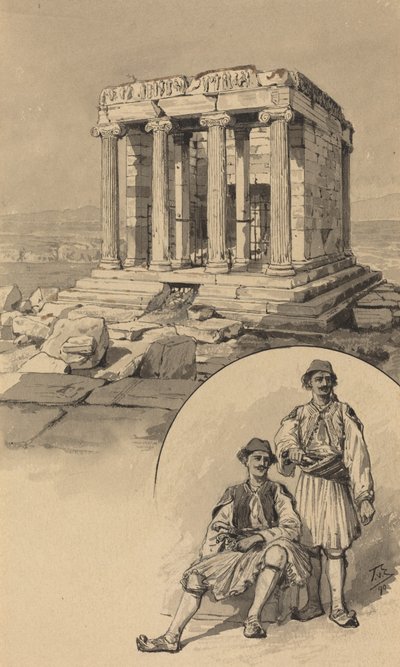 Nike Temple by Themistocles von Eckenbrecher