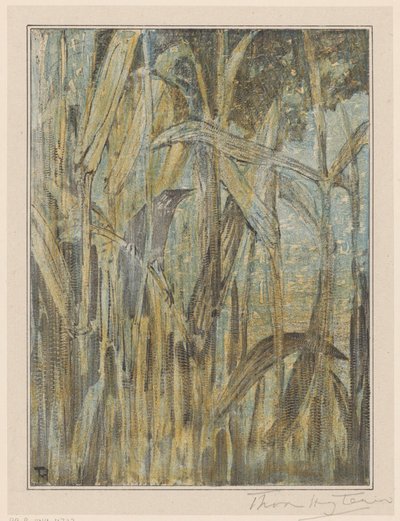 Bird in the Reeds by Theo van Hoytema (signed by artist)