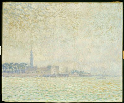 A View of Veere, Misty Morning, 1906 by Théo van Rysselberghe