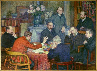 La Lecture (1903) by Théo van Rysselberghe