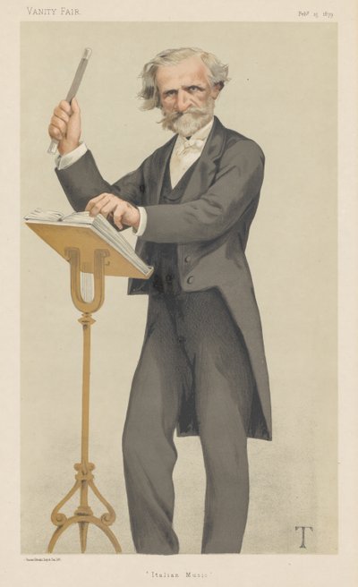 Vanity Fair: "Italian Music" by Theobald Chartran