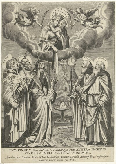 Our Lady of Mount Carmel by Theodoor Galle