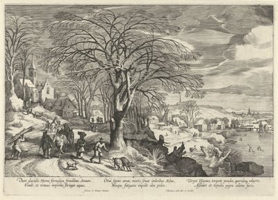 Winter (The Four Seasons) by Theodoor Galle