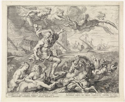 The Journey from Barcelona to Genoa; Entry of Ferdinand into Antwerp in 1635 by Theodoor van Thulden