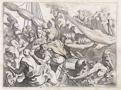 Cattle of Helios (The Works of Odysseus) by Theodoor van Thulden