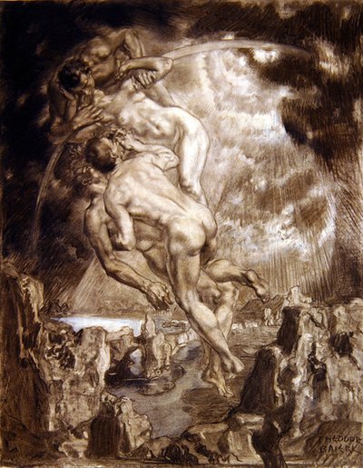 At the Last Judgement by Theodor Baierl