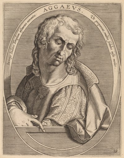 Aggaeus by Theodor Galle after Jan van der Straet