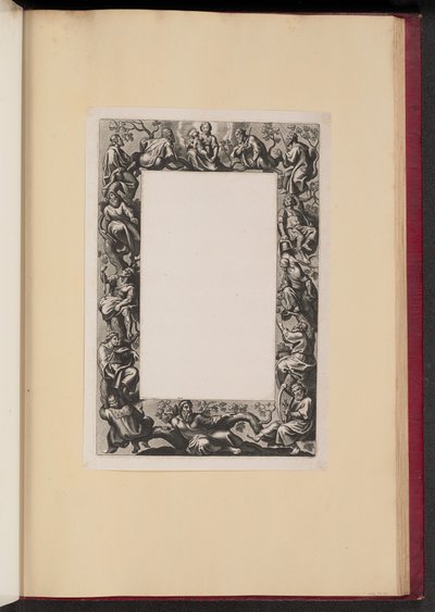 Border Illustration for the Missale Romanum: The Tree of Jesse by Theodor Galle after Sir Peter Paul Rubens