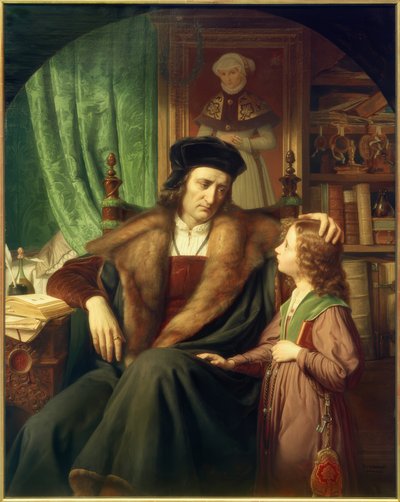 The Sick Councilor by Theodor Hildebrandt