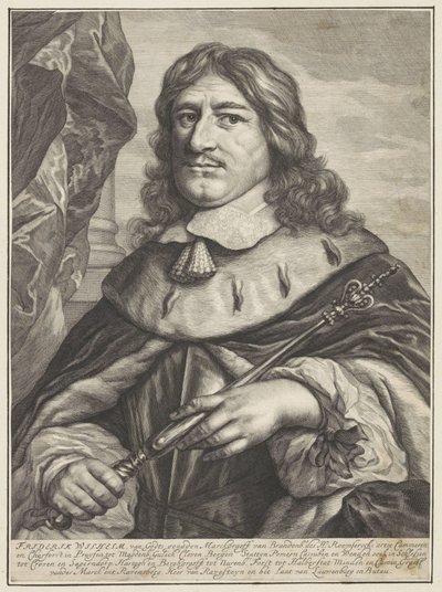 Portrait of Frederick William of Brandenburg by Theodor Matham