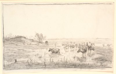 Cows in the Meadows near Mejlgaard by Theodor Philipsen