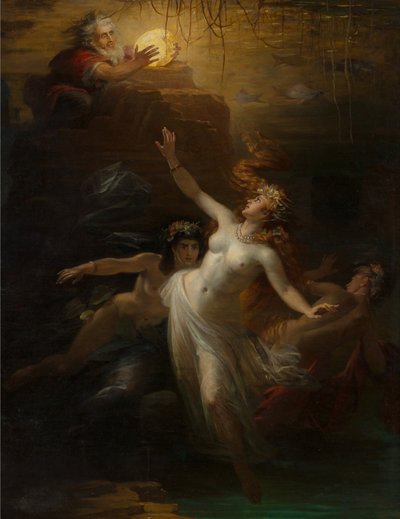 Gold of the Rhine Das Rheingold by Theodor Pixis